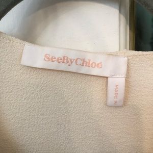 See by Chloe Blouse size 38. Only worn twice!